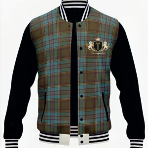 Discover the Tartan Men's Varsity Jacket 45+ Tartan