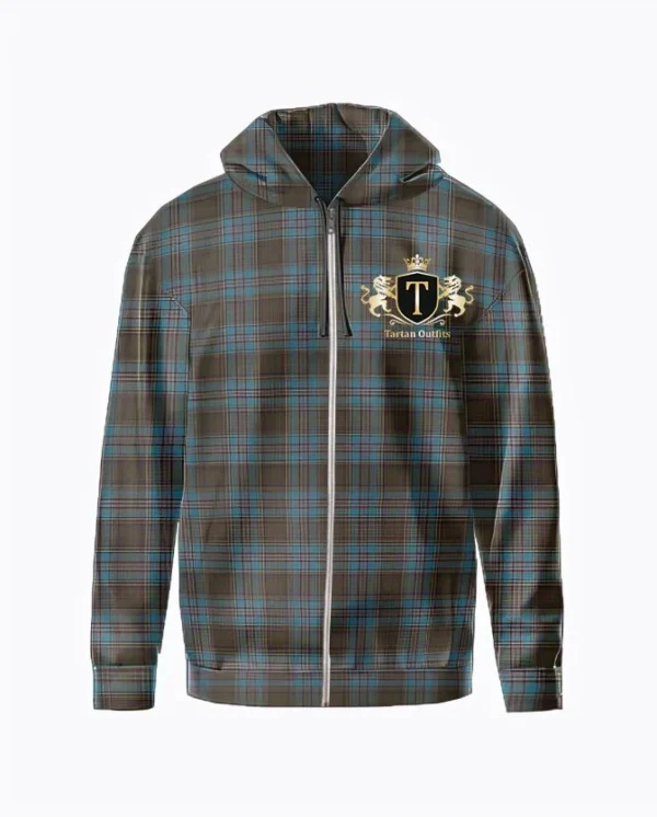 Tartan Zipper Hoodies