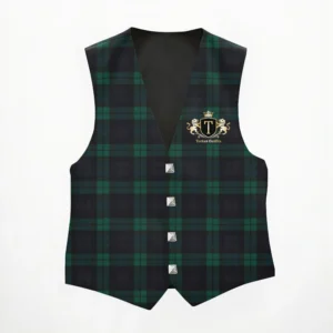 Scottish Vest Black Watch Tartan