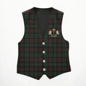 Scottish Vest Brown Watch Tartan