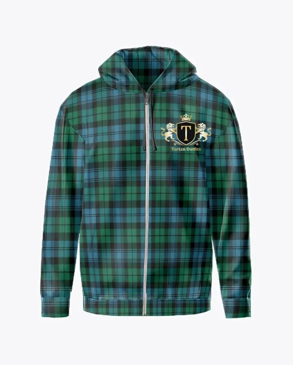 Highland Tartan Zipper Hoodies