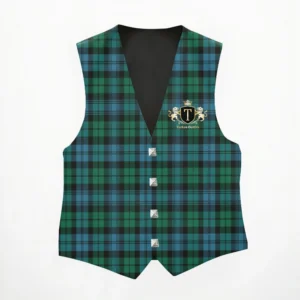 Scottish Vest Campbell Ancient Tartan