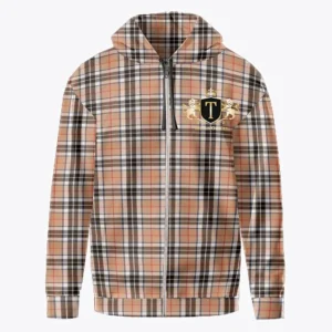 Highland Tartan Zipper Hoodies