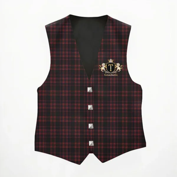 Scottish Vest Macdonald Tartan Premium Quality