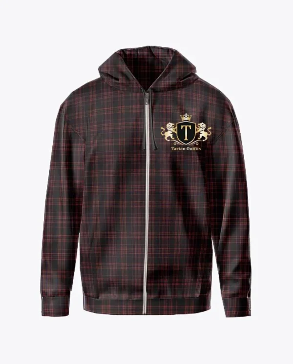 Premium Quality Tartan Zipper Hoodies