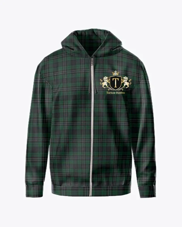 Tartan Zipper Hoodies