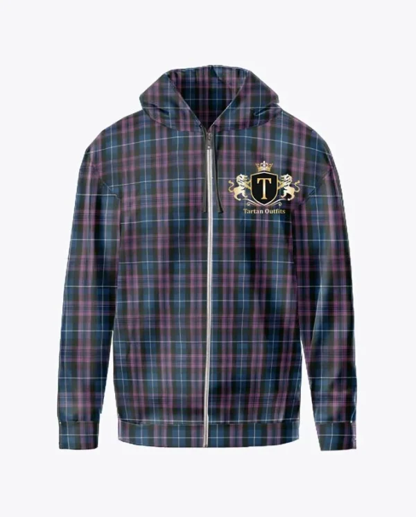 Tartan Zipper Hoodies