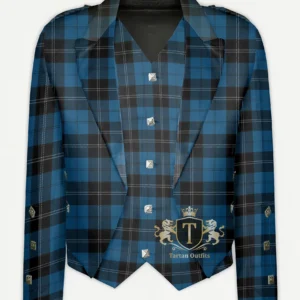 Scottish Men's Prince Charlie Tartan Jacket Premium Quality