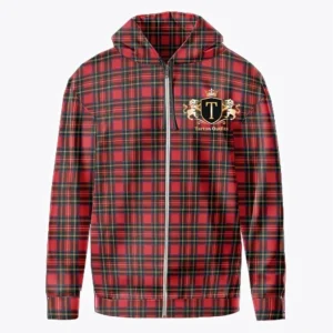 Tartan Zipper Hoodies