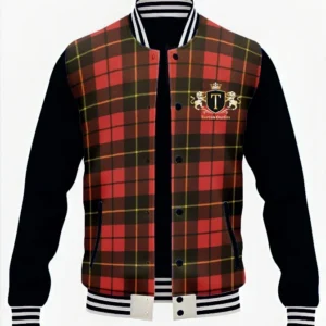 Discover the Tartan Varsity Jacket