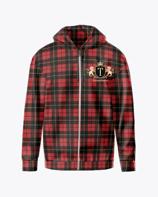 Tartan Zipper Hoodies