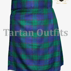 Black Watch Tartan Men's 8 Yard Kilt