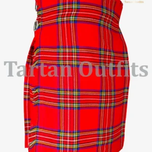 Men's Scottish Wedding Kilt in Royal Stewart Tartan