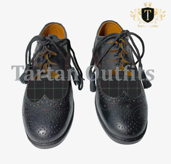 Tartan Ghillie Brogue Kilt Shoes