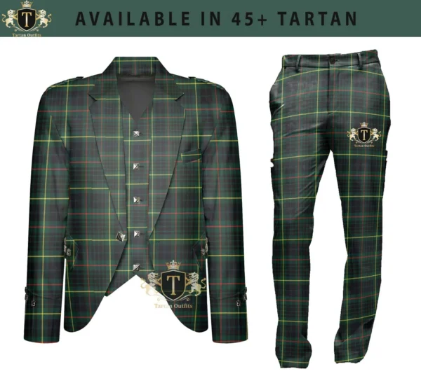 Scottish Traditional Scottish Argyle Jacket & Pant Set