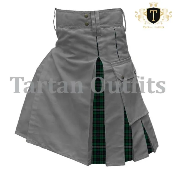 Grey Hybrid Kilt.