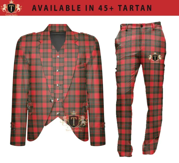 Scotland Clothe Scottish Argyle Jacket & Pant Set