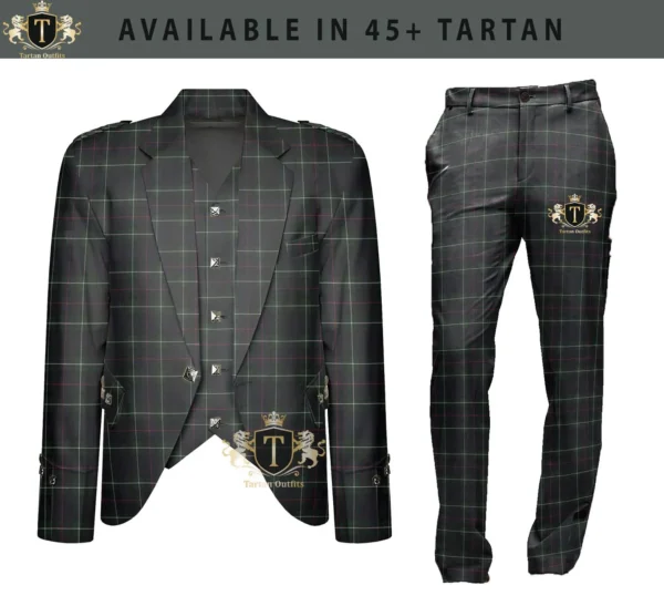 Highlander Outfitters Scottish Argyle Jacket & Pant Set