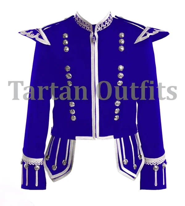 Men Military Bagpiper Jacket