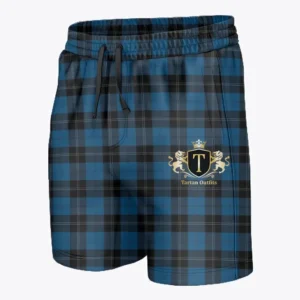 Ramsey Blue Tartan Shorts